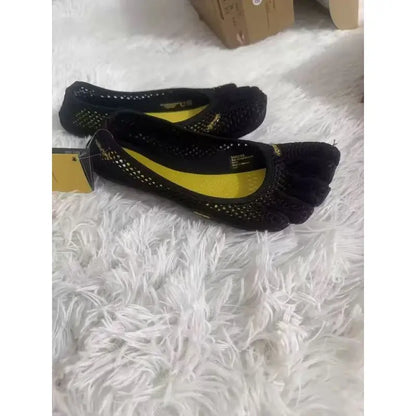 V-You Know Unisex Five Fingers Barefoot Yoga Shoes, Wide Toe Boxminimalist Training Footwear for Men & Women. Soft Flexiblesplit Toe Design Offers Great Comfort.