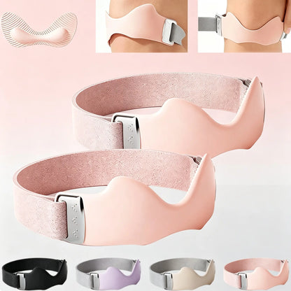 2 Packs Airbag Patellar Tendon Support Strap, Adjustable Breathable anti Slip Knee Brace for Tendonitis Pain Knee Relief Exercise, Run, Hike,Play Ball, High Jump, Climb