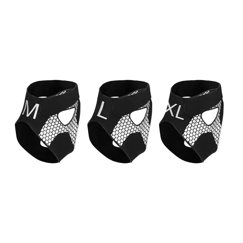 Professional Sports Ankle Brace (2-Pair Value Pack, Size M) - Anti-Sprain Stabilizing Support, Adjustable, Ideal for Injury Prevention during Fitness, Running