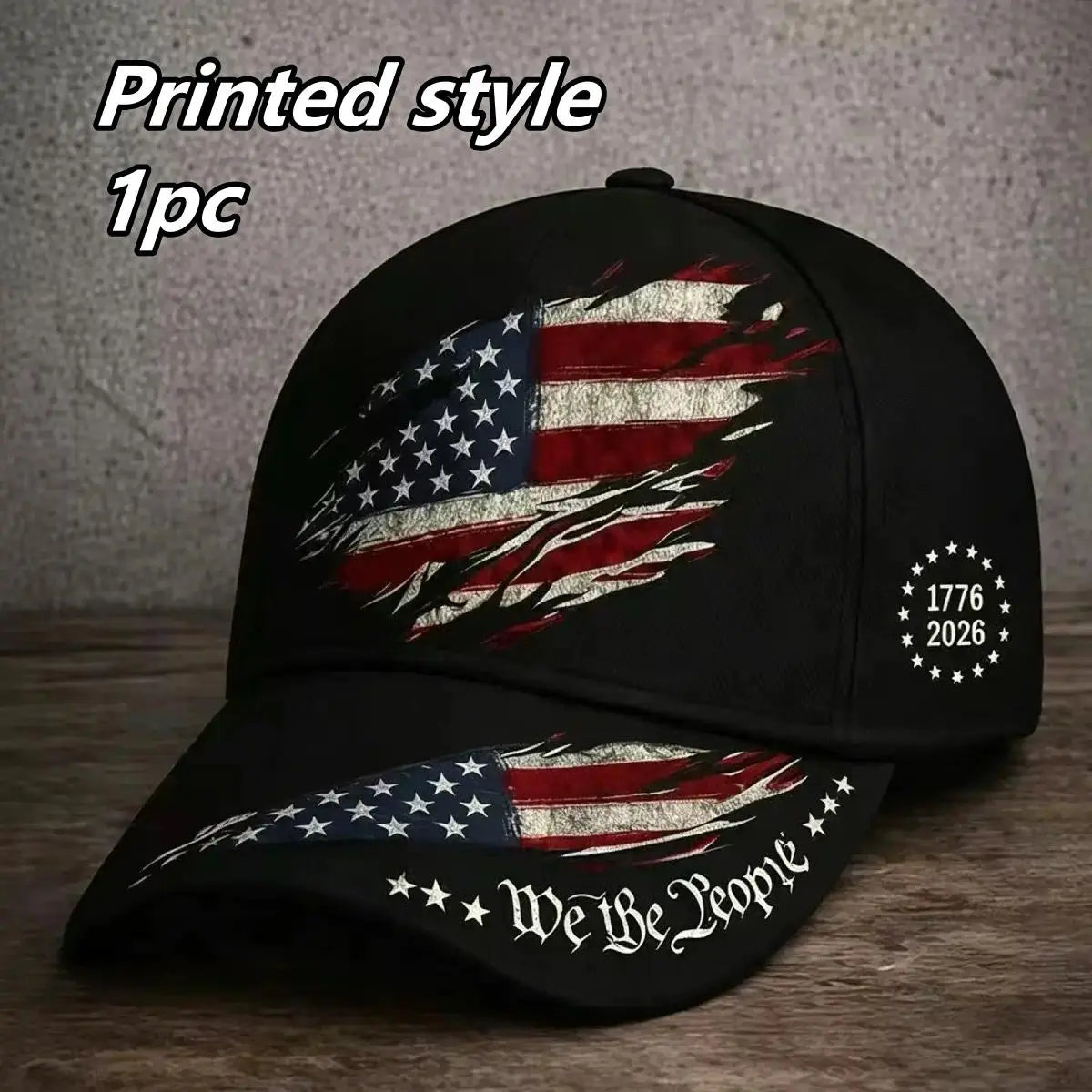 250Th Anniversary Print Baseball Cap, Adjustable Unisex Sun Cap, Suitable for Everyday Wear and Casual Style