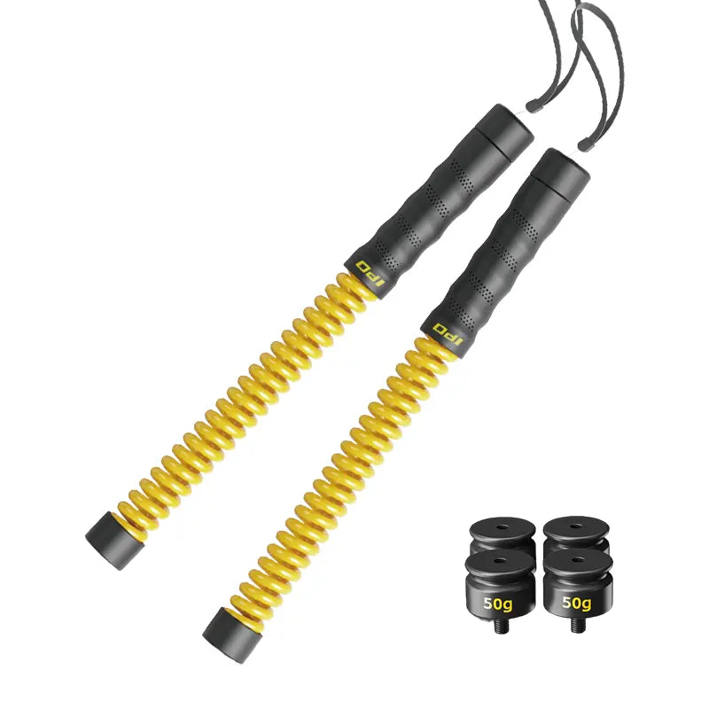Upgrade 3 Levels Adjustable Cordless Battle Ropes - Weighted Ropeless Battle Rope for Home Gym Exercise, Portable Workout Equipment for Strength Training & Cardio Fitness