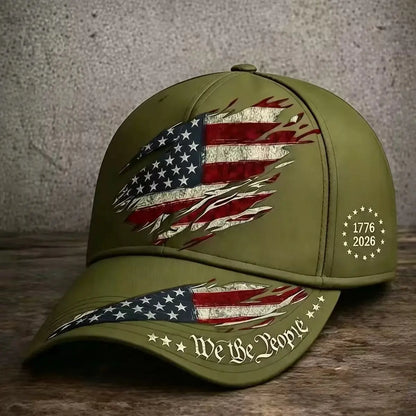 250Th Anniversary Print Baseball Cap, Adjustable Unisex Sun Cap, Suitable for Everyday Wear and Casual Style
