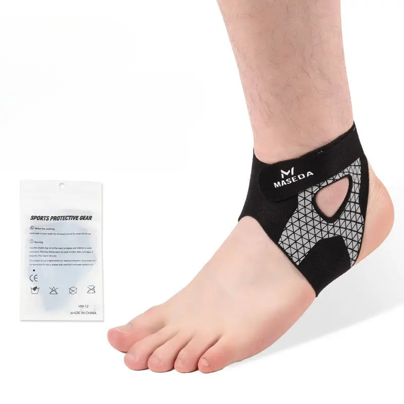 Professional Sports Ankle Brace (2-Pair Value Pack, Size M) - Anti-Sprain Stabilizing Support, Adjustable, Ideal for Injury Prevention during Fitness, Running