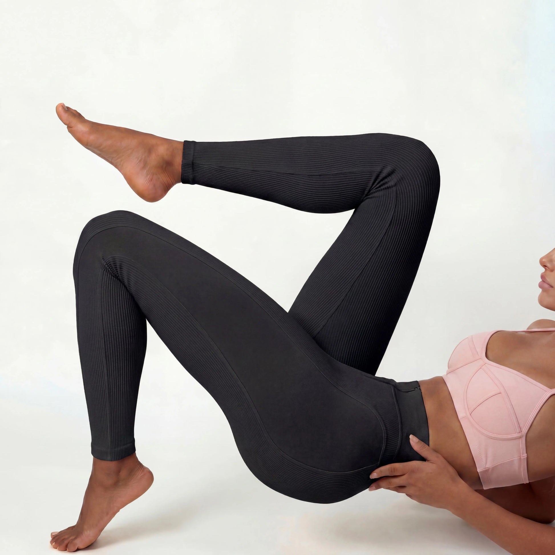 High Waisted Yoga Pants for Women Tummy Control Butt Lifting Leggings Ultra Stretch Smooth Fabric Gym Tights Seamless Feel Activewear