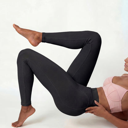 High Waisted Yoga Pants for Women Tummy Control Butt Lifting Leggings Ultra Stretch Smooth Fabric Gym Tights Seamless Feel Activewear