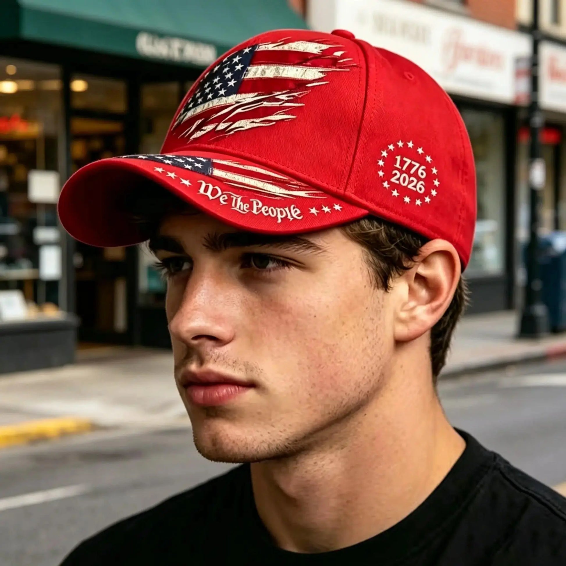 250Th Anniversary Print Baseball Cap, Adjustable Unisex Sun Cap, Suitable for Everyday Wear and Casual Style