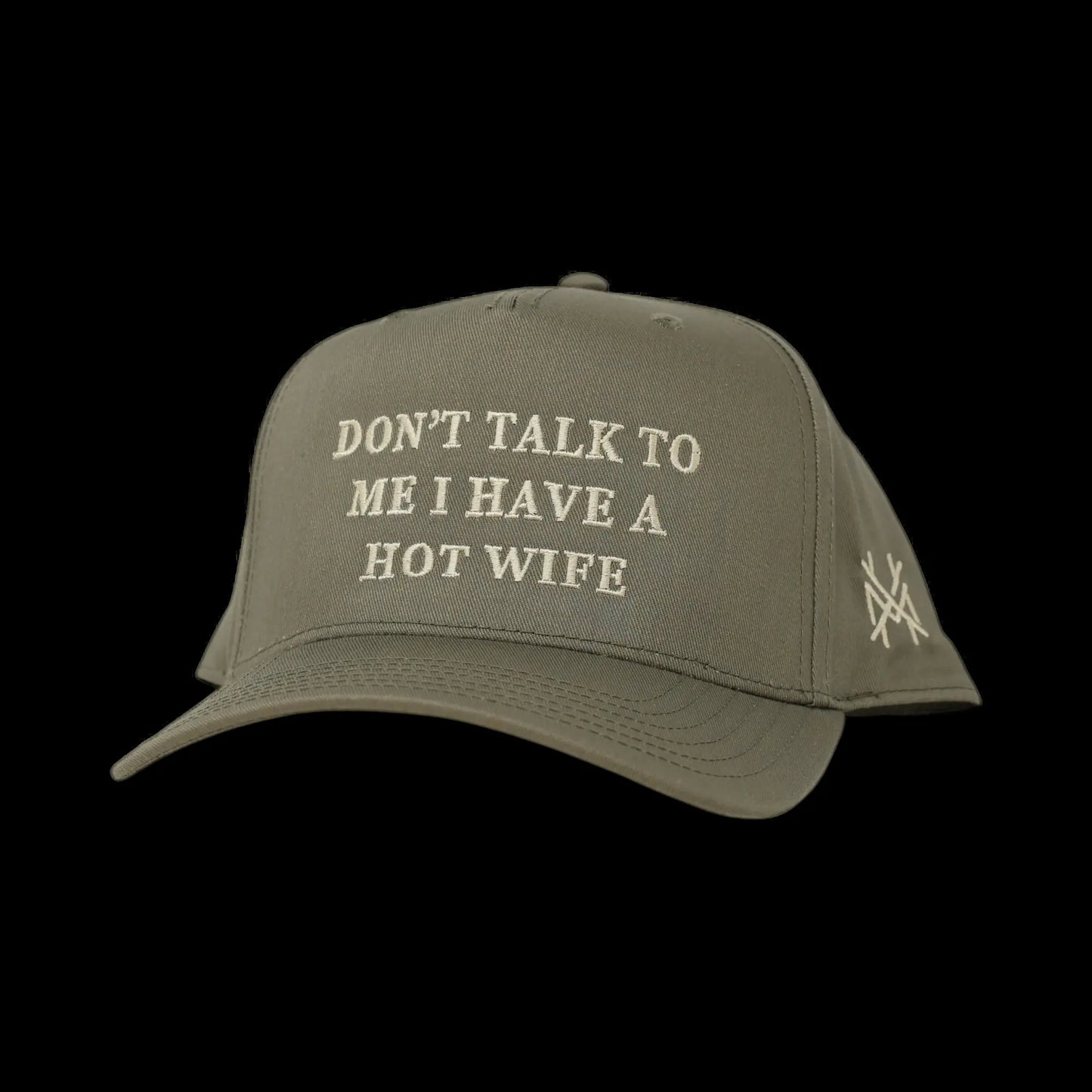 Don'T Talk to Me I Have a Hot Wife Premium Trucker Snapback Hat