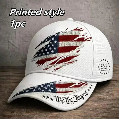 250Th Anniversary Print Baseball Cap, Adjustable Unisex Sun Cap, Suitable for Everyday Wear and Casual Style
