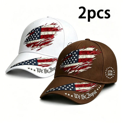 250Th Anniversary Print Baseball Cap, Adjustable Unisex Sun Cap, Suitable for Everyday Wear and Casual Style