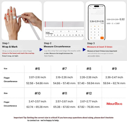 White Ceramic Smart Ring for Men & Women – IP68 Waterproof Health & Fitness Tracker, Sleep, Heart Rate, Stress & Cycle Monitor, Ios & Android Compatible, Charging Case Included,#Tiktokshopsummersale