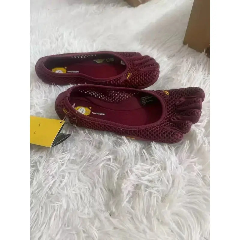 V-You Know Unisex Five Fingers Barefoot Yoga Shoes, Wide Toe Boxminimalist Training Footwear for Men & Women. Soft Flexiblesplit Toe Design Offers Great Comfort.