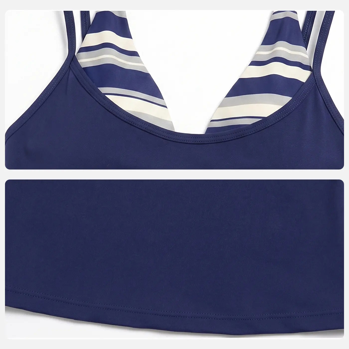 MFVIM Women’S Color-Block Double-Layer Halter Yoga Tank Top Set — Waist-Cinching, Butt-Lifting Mid-Length Athletic Shorts; Two-Piece Fitness Set with a Nude Feel,Travel Essentials,Camping Essentials