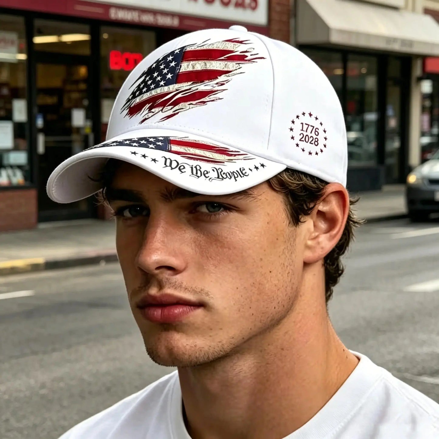 250Th Anniversary Print Baseball Cap, Adjustable Unisex Sun Cap, Suitable for Everyday Wear and Casual Style