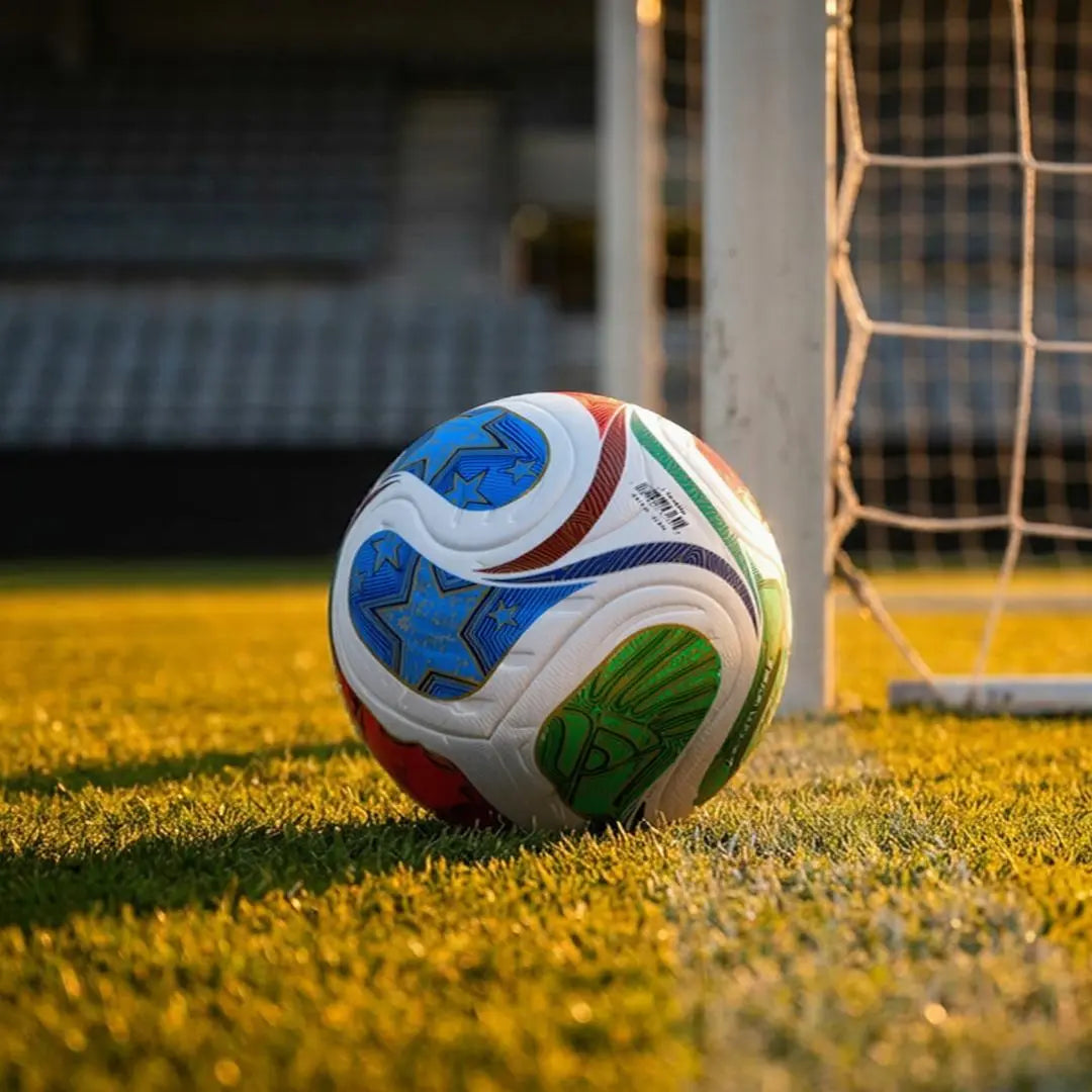 Professional 2026 Tournament Edition Soccer Ball – Size 5 Thermo Bonded Seamless Match Ball, Waterproof PU Football